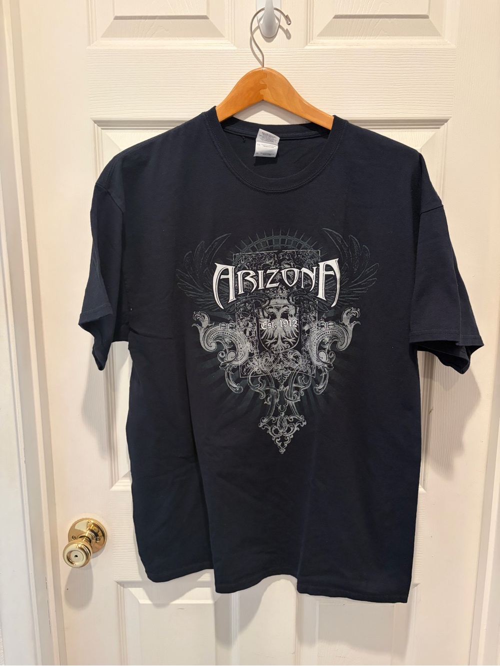 Gildan Black Arizona Graphic Short Sleeve Tee